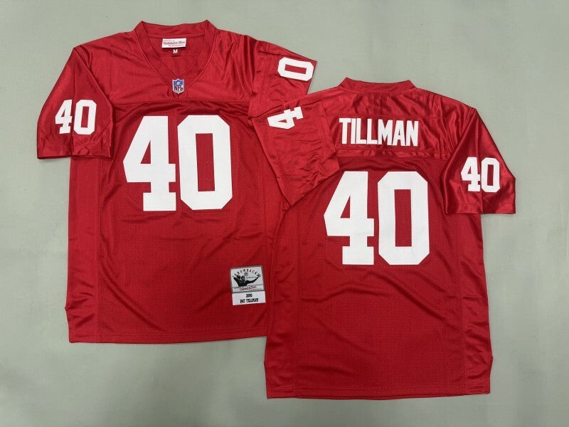 Arizona Cardinals #40 Pat Tillman Arizona Cardinals Team Style 1 Football Jersey football jersey product view 1
