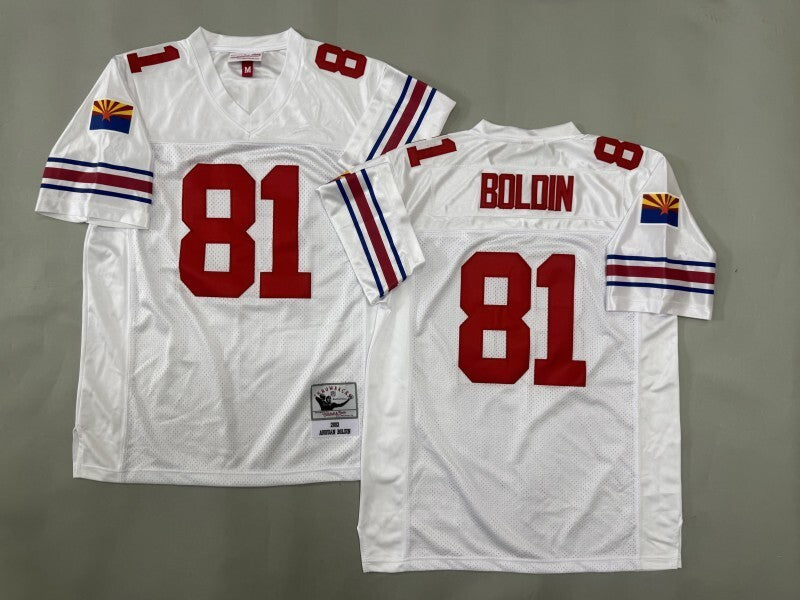 Arizona Cardinals #81 Anquan Boldin Arizona Cardinals Team Style 1 Football Jersey football jersey product view 1