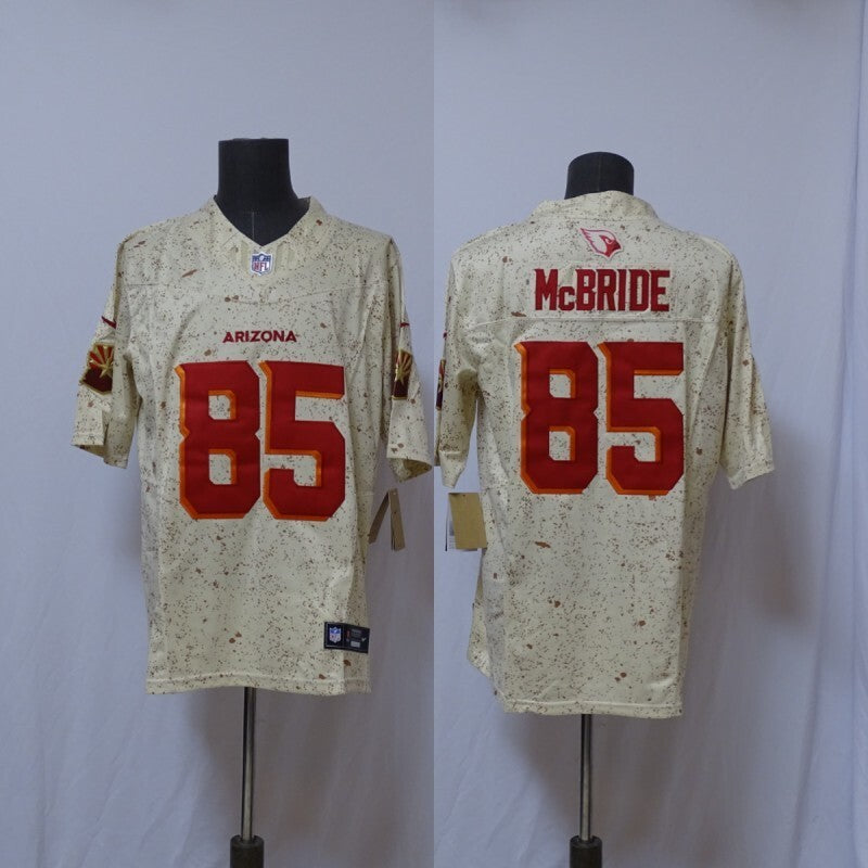 Arizona Cardinals #85 Trey McBride Cardinals 5 Edition Football Jersey football jersey product view 1