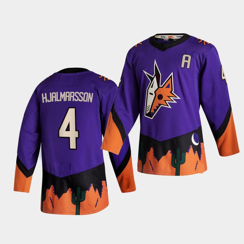 Arizona Coyotes 2021 Reverse Retro Style 5 Hockey Jersey hockey jersey product view 1