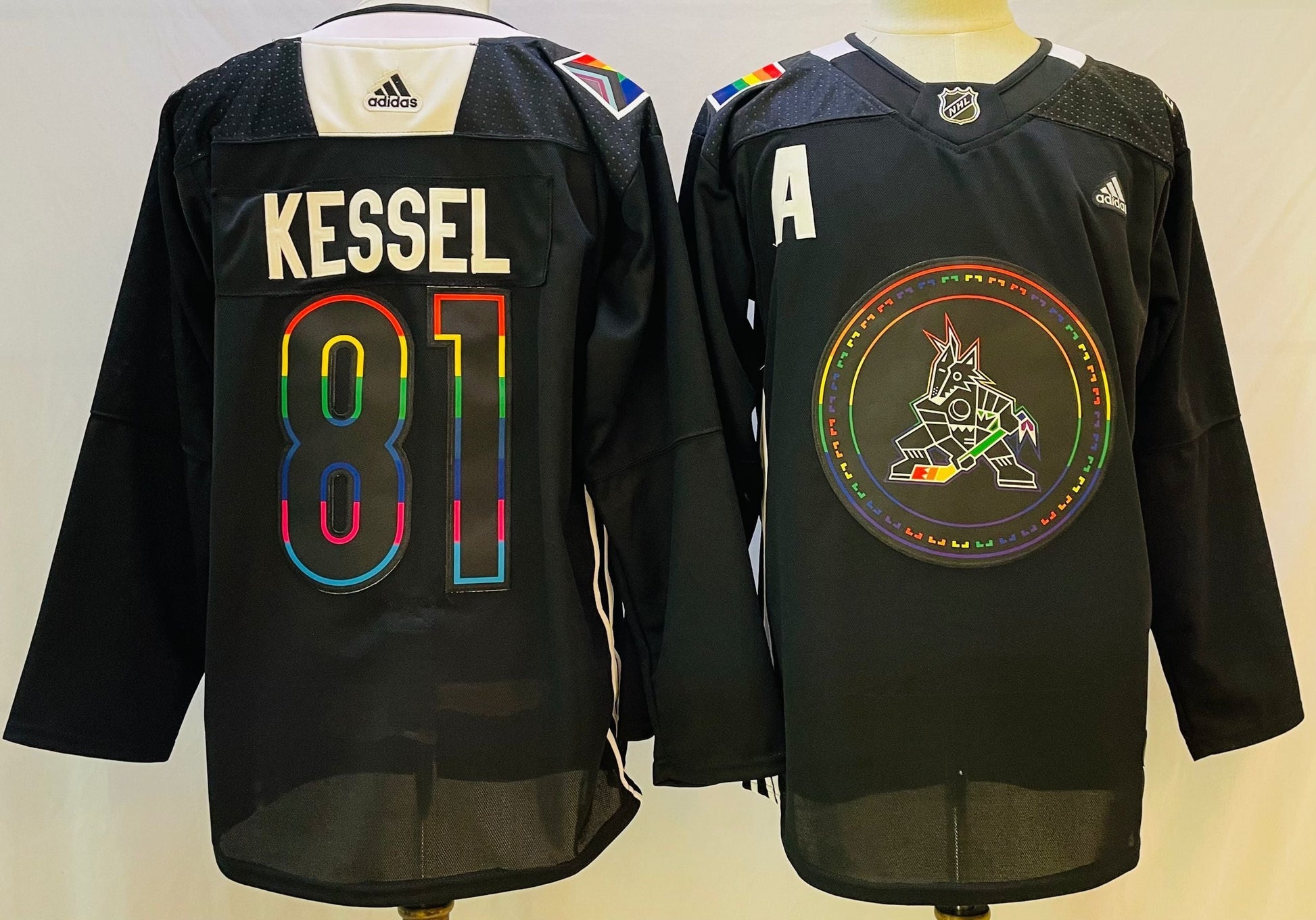 Arizona Coyotes #81 Phil Kessel Style 2 Hockey Jersey hockey jersey product view 1