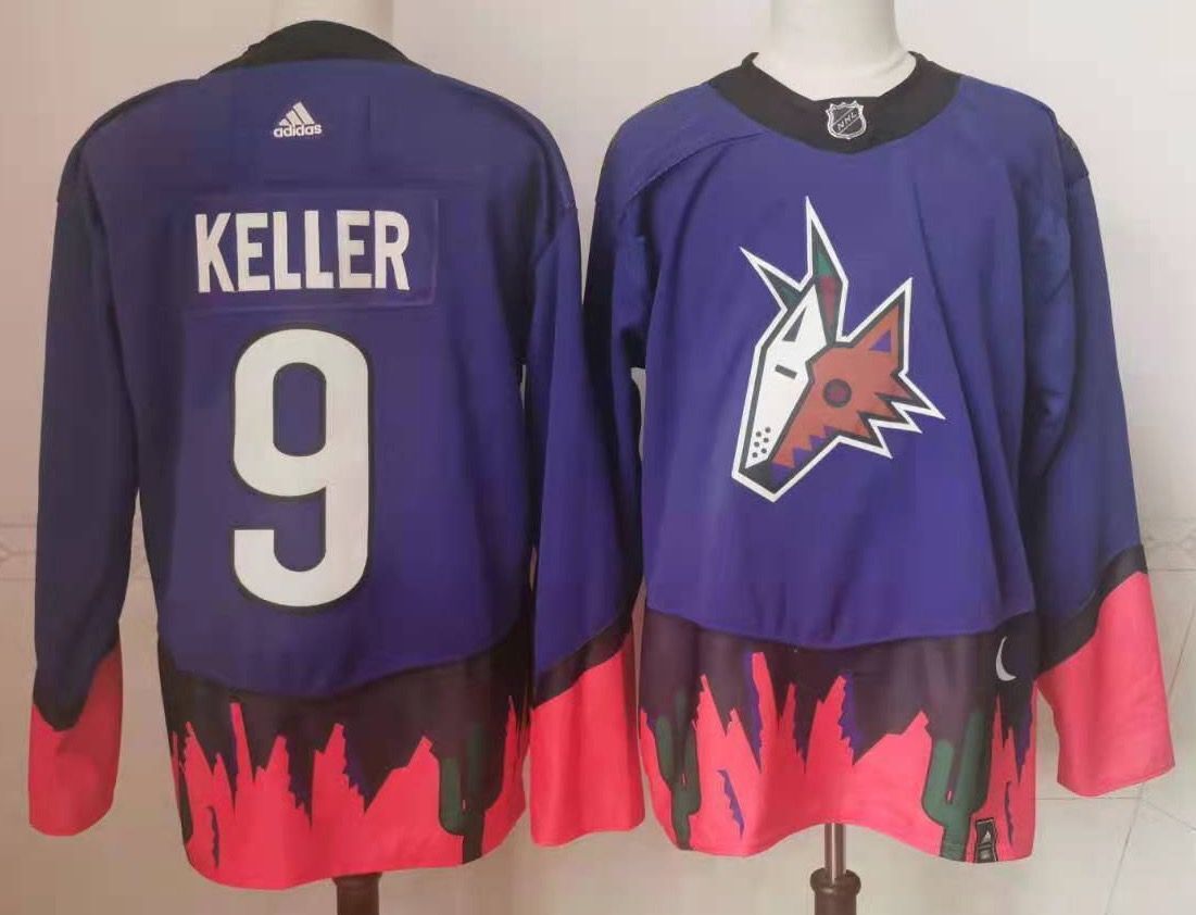 Arizona Coyotes #9 Clayton Keller Style 3 Hockey Jersey hockey jersey product view 1