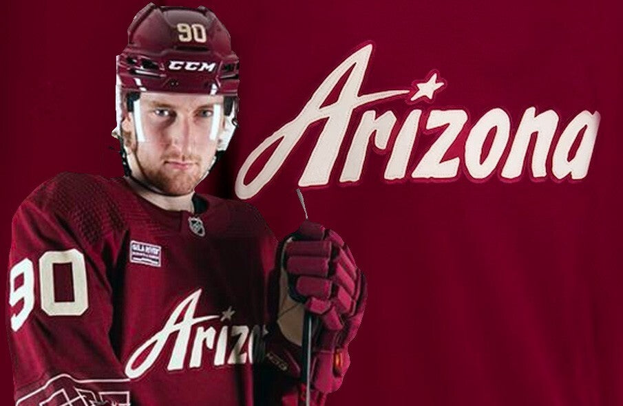 Arizona Coyotes new-third-jersey-feat-sportslogosnet-2023_conew1 Hockey Jersey hockey jersey product view 1