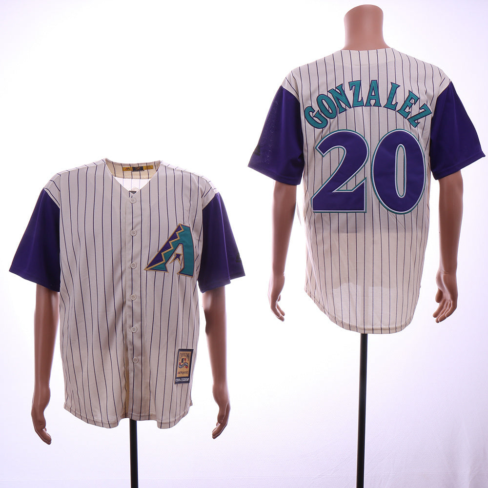 Arizona Diamondbacks #20 Style 2 Baseball Jersey baseball jersey product view 1