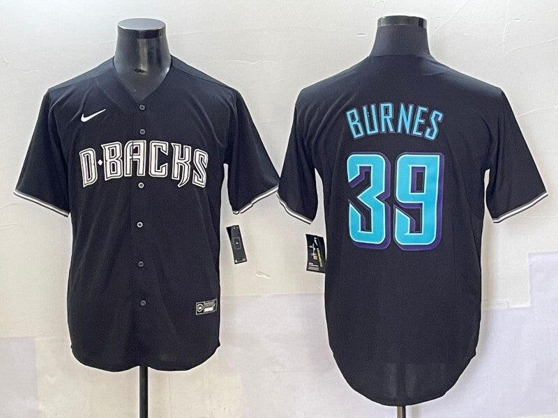 Arizona Diamondbacks #39 Corbin Burnes Diamondbacks Collaboration Style 2 Baseball Jersey baseball jersey product view 1
