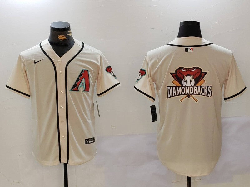 Arizona Diamondbacks #4 Ketel Marte Diamondbacks Fan Edition Style 5 Baseball Jersey baseball jersey product view 1