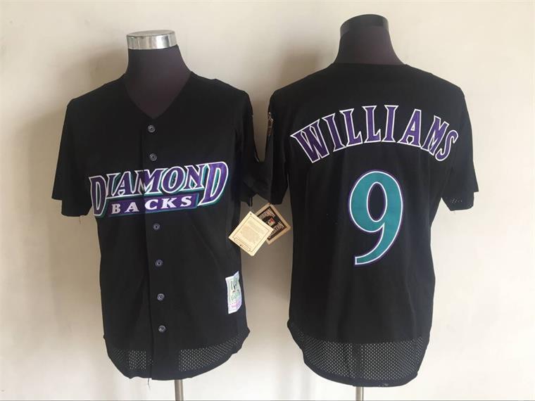 Arizona Diamondbacks #9 Matt Williams Style 4 Baseball Jersey baseball jersey product view 1