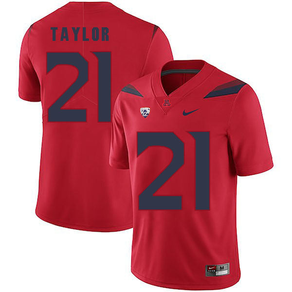 Arizona Wildcats J.J. Taylor 21 Red College Football Jersey football jersey product view 1