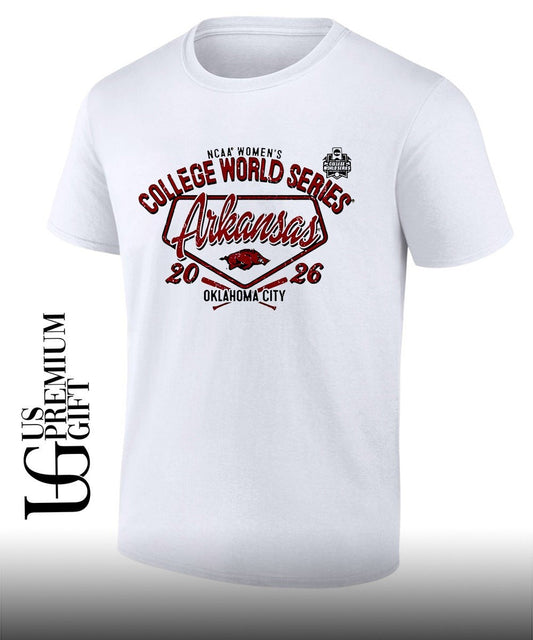 Arkansas Razorbacks 2026 Womens College World Series Bound shirt Unisex T-shirt, Sweatshirt, Hoodie, Long Sleeve Tee - T-Shirt, Sweatshirt, Hoodie
