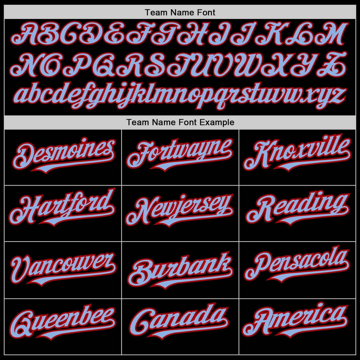 Custom Black Light Blue-Red 3 Colors Arm Shapes Authentic Baseball Jersey baseball jersey product view 5