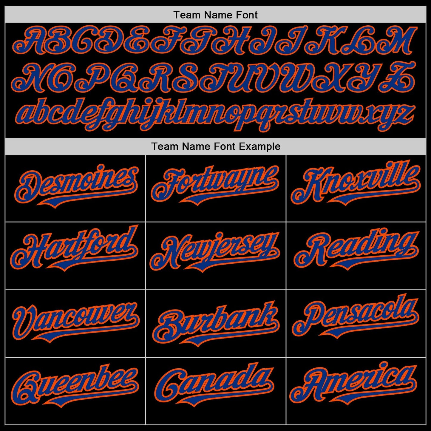Custom Black Royal-Orange 3 Colors Arm Shapes Authentic Baseball Jersey baseball jersey product view 5