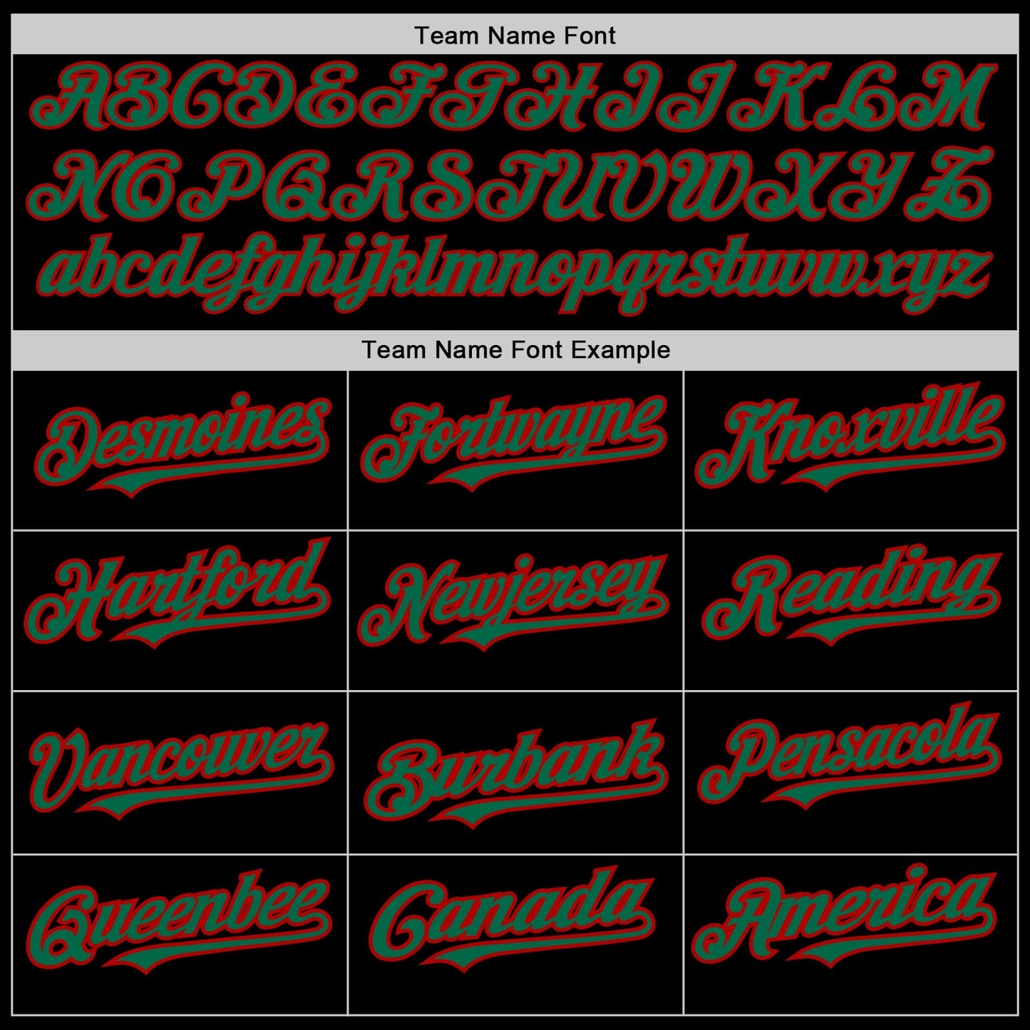 Custom Black Kelly Green-Red 3 Colors Arm Shapes Authentic Baseball Jersey baseball jersey product view 5