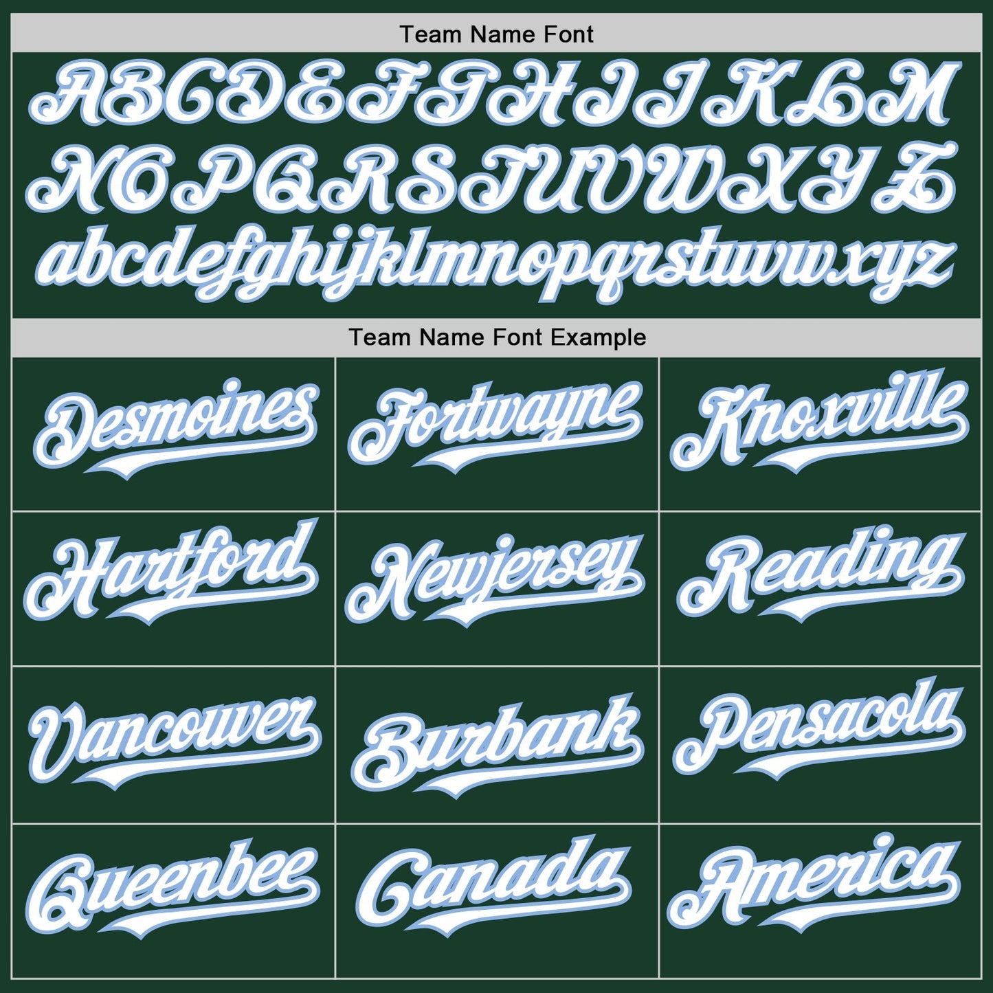 Custom Green White-Light Blue 3 Colors Arm Shapes Authentic Baseball Jersey baseball jersey product view 5