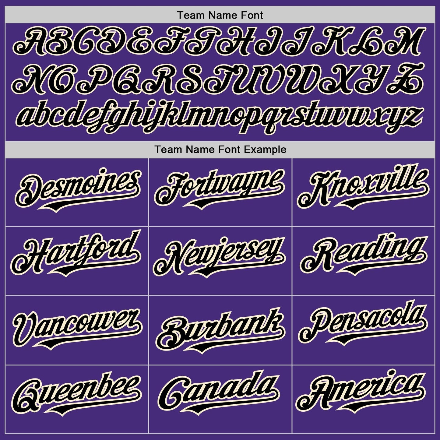 Custom Purple Black-Cream 3 Colors Arm Shapes Authentic Baseball Jersey baseball jersey product view 5