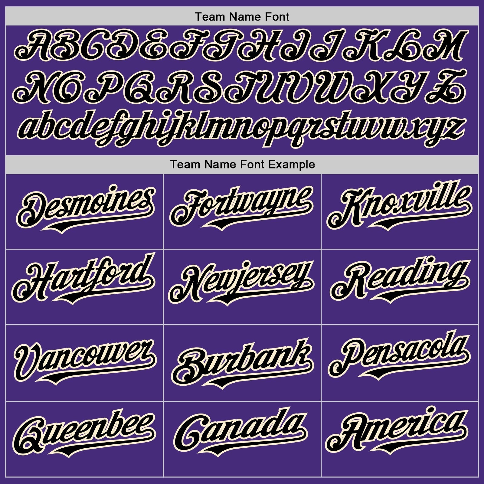 Custom Purple Black-Cream 3 Colors Arm Shapes Authentic Baseball Jersey baseball jersey product view 5