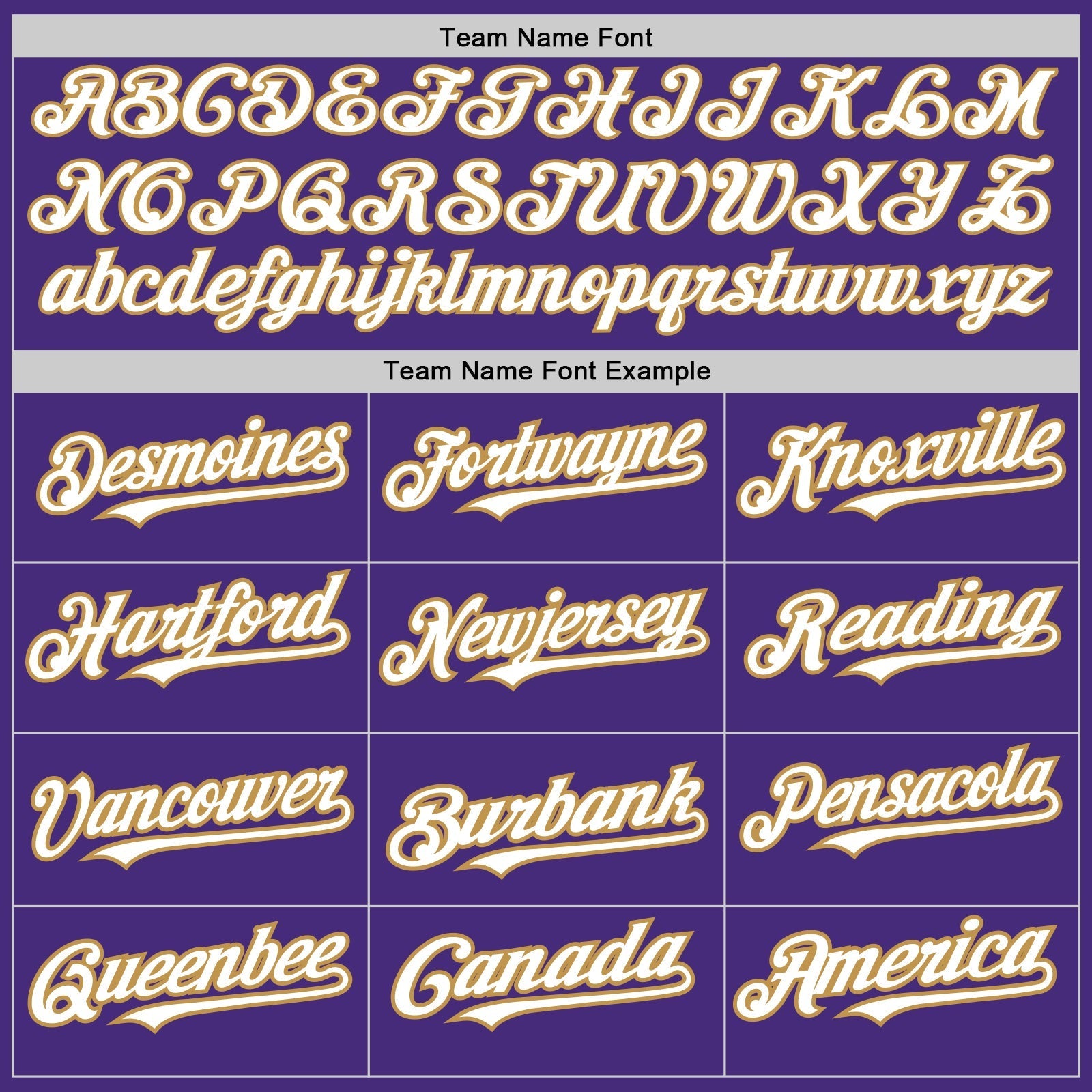 Custom Purple White-Old Gold 3 Colors Arm Shapes Authentic Baseball Jersey baseball jersey product view 5