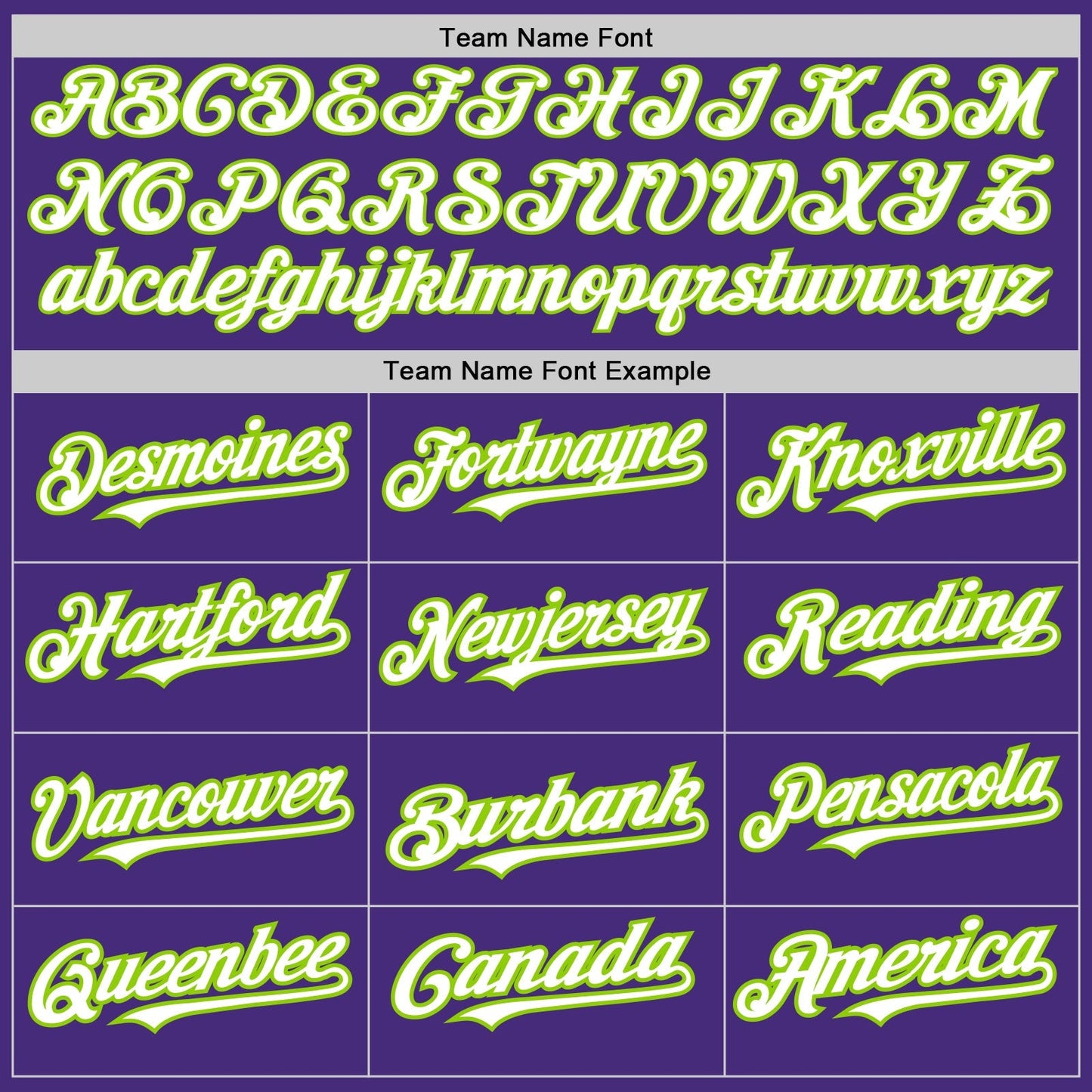 Custom Purple White-Neon Green 3 Colors Arm Shapes Authentic Baseball Jersey baseball jersey product view 5