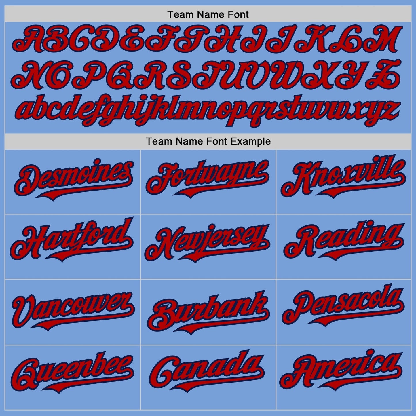Custom Light Blue Red-Navy 3 Colors Arm Shapes Authentic Baseball Jersey baseball jersey product view 5