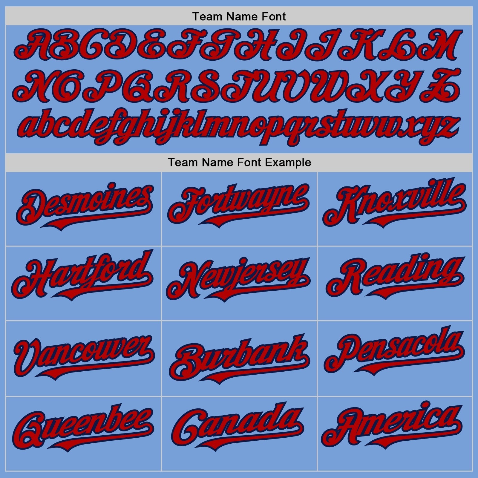 Custom Light Blue Red-Navy 3 Colors Arm Shapes Authentic Baseball Jersey baseball jersey product view 5