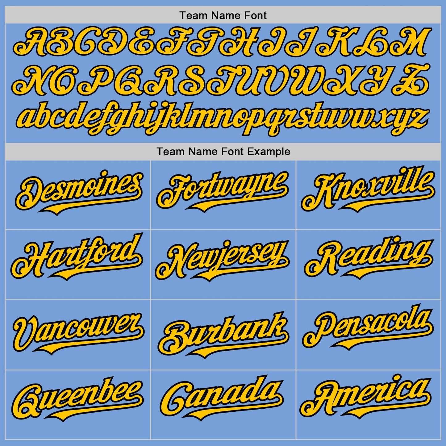 Custom Light Blue Yellow-Black 3 Colors Arm Shapes Authentic Baseball Jersey baseball jersey product view 5