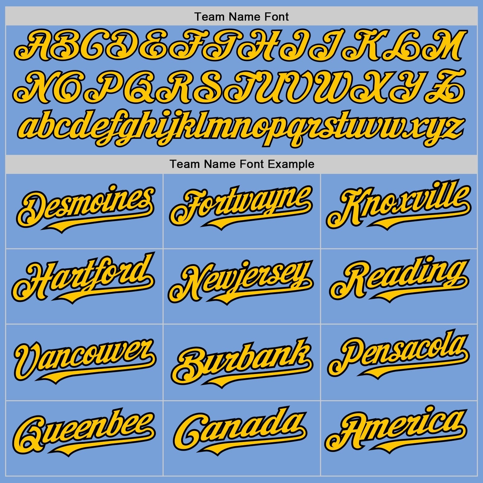 Custom Light Blue Yellow-Black 3 Colors Arm Shapes Authentic Baseball Jersey baseball jersey product view 5