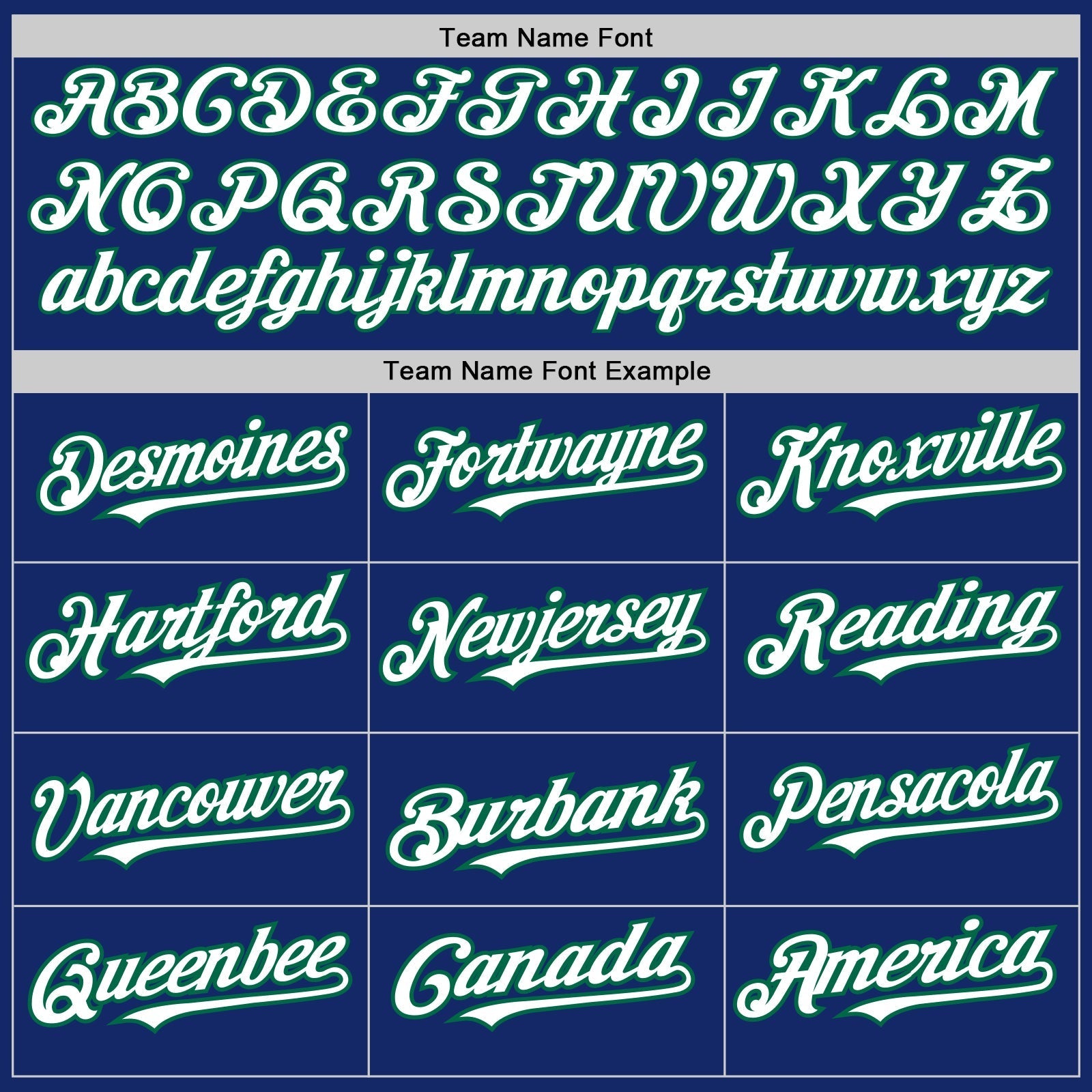 Custom Royal White-Kelly Green 3 Colors Arm Shapes Authentic Baseball Jersey baseball jersey product view 5
