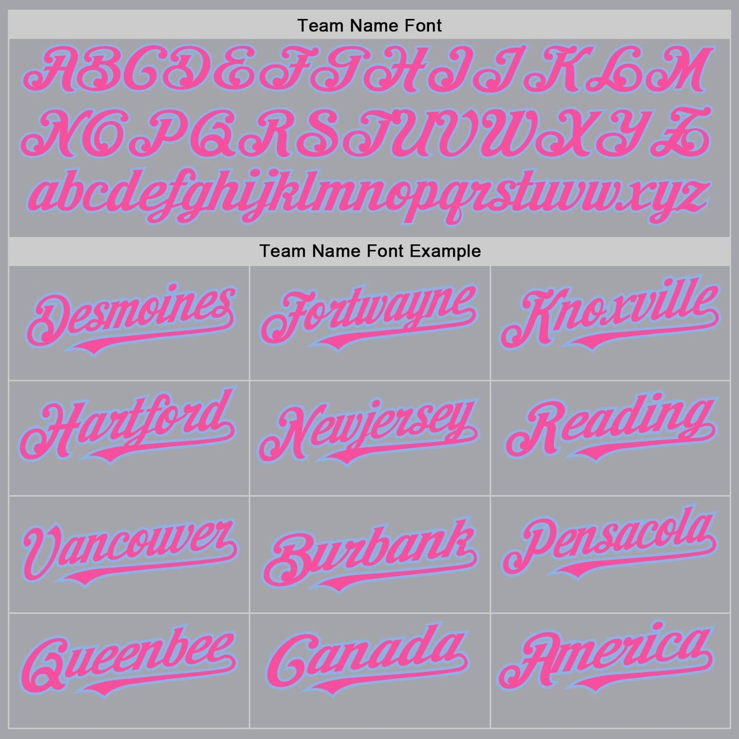 Custom Gray Pink-Light Blue 3 Colors Arm Shapes Authentic Baseball Jersey baseball jersey product view 5