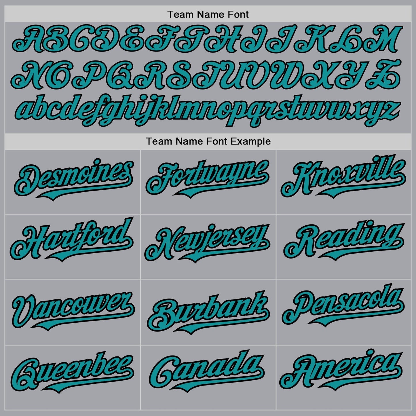 Custom Gray Teal-Black 3 Colors Arm Shapes Authentic Baseball Jersey baseball jersey product view 5
