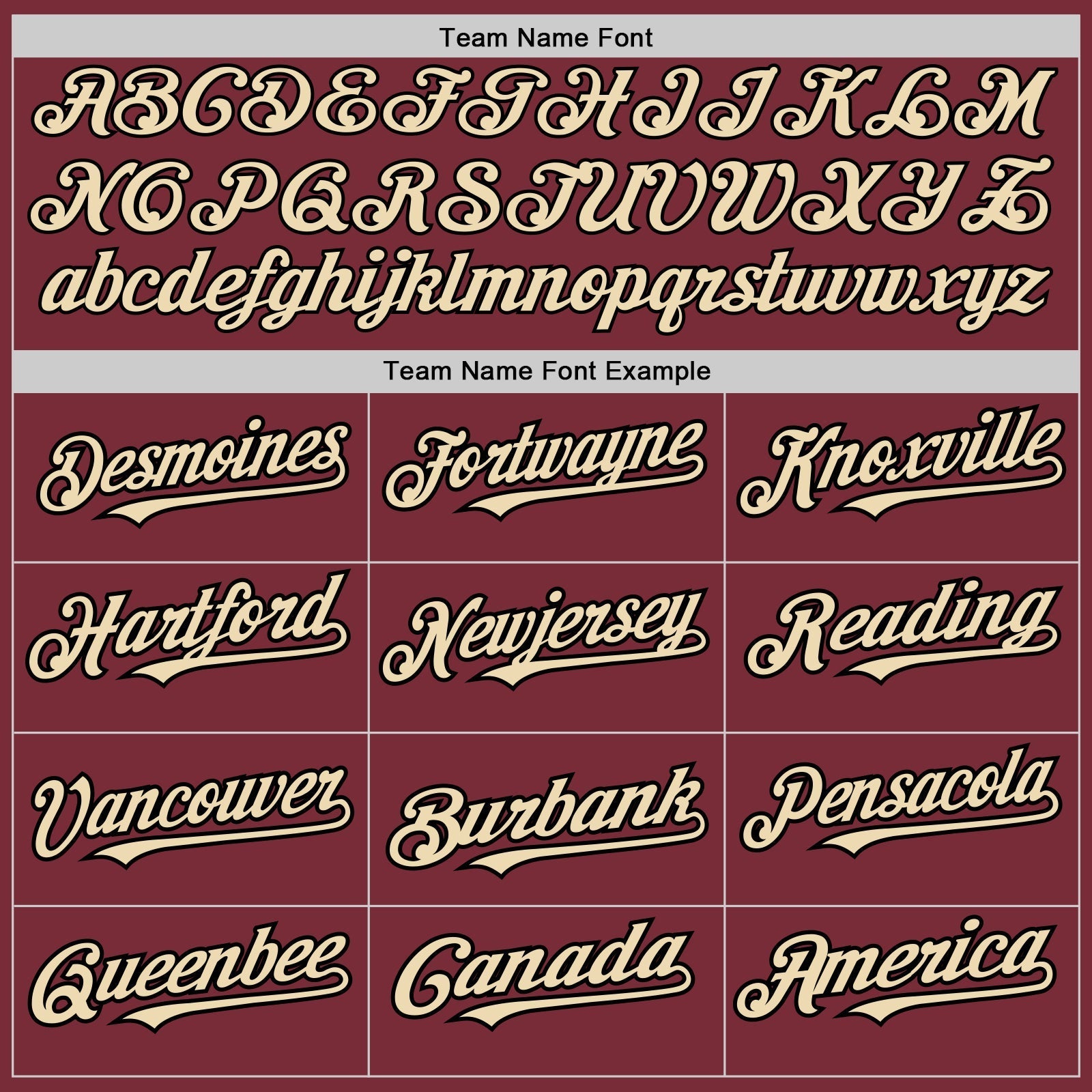 Custom Burgundy City Cream-Black 3 Colors Arm Shapes Authentic Baseball Jersey baseball jersey product view 5