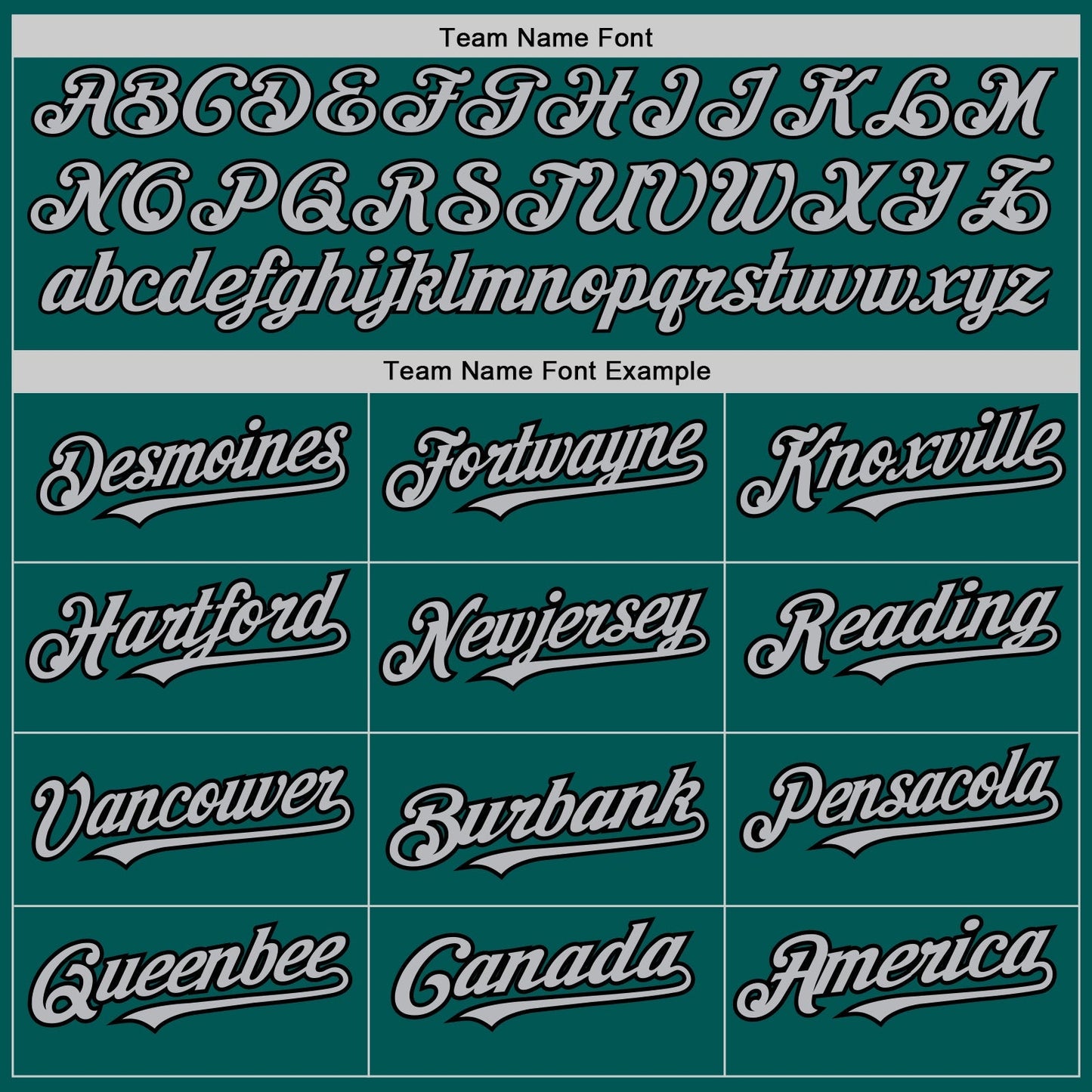 Custom Midnight Green Gray-Black 3 Colors Arm Shapes Authentic Baseball Jersey baseball jersey product view 5