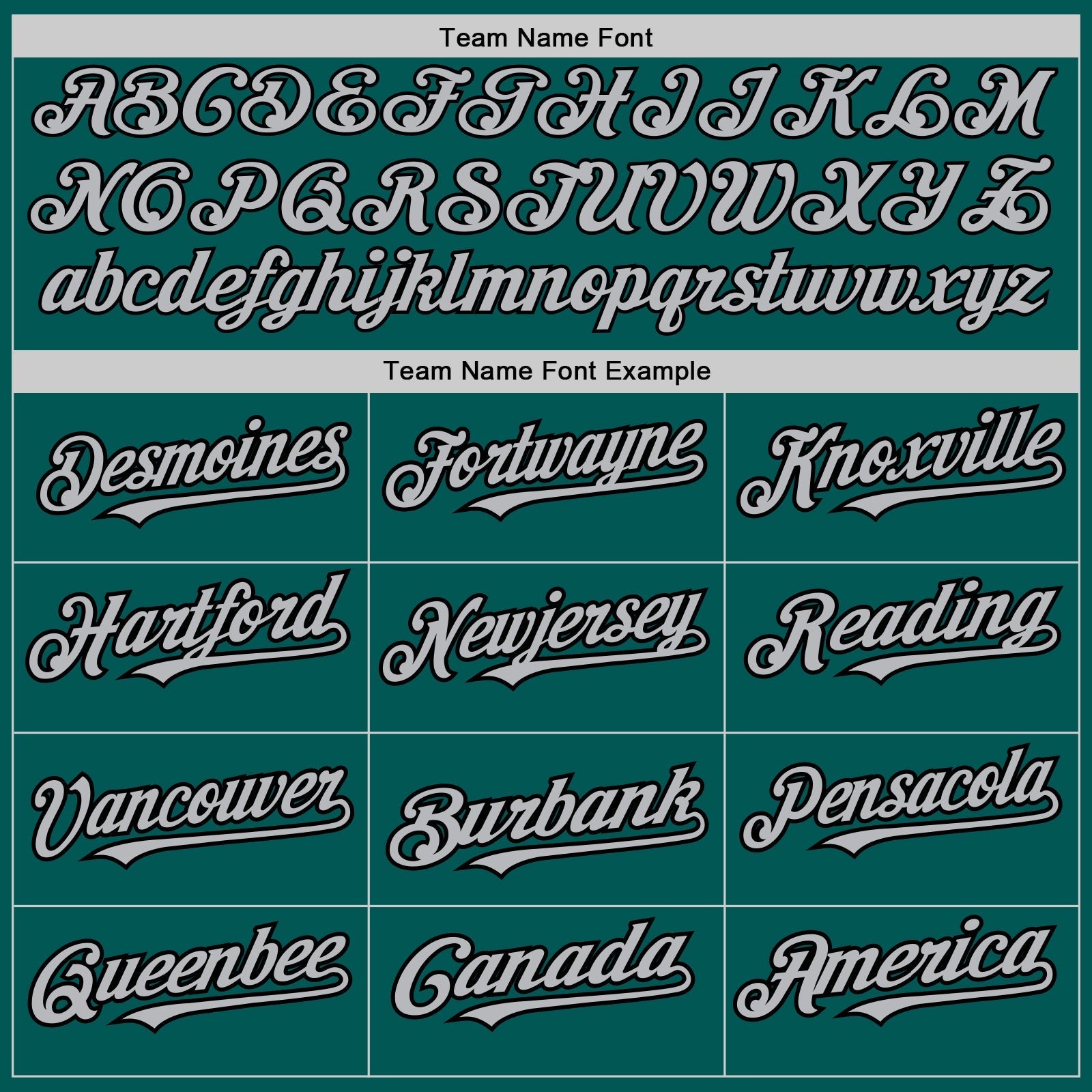 Custom Midnight Green Gray-Black 3 Colors Arm Shapes Authentic Baseball Jersey baseball jersey product view 5