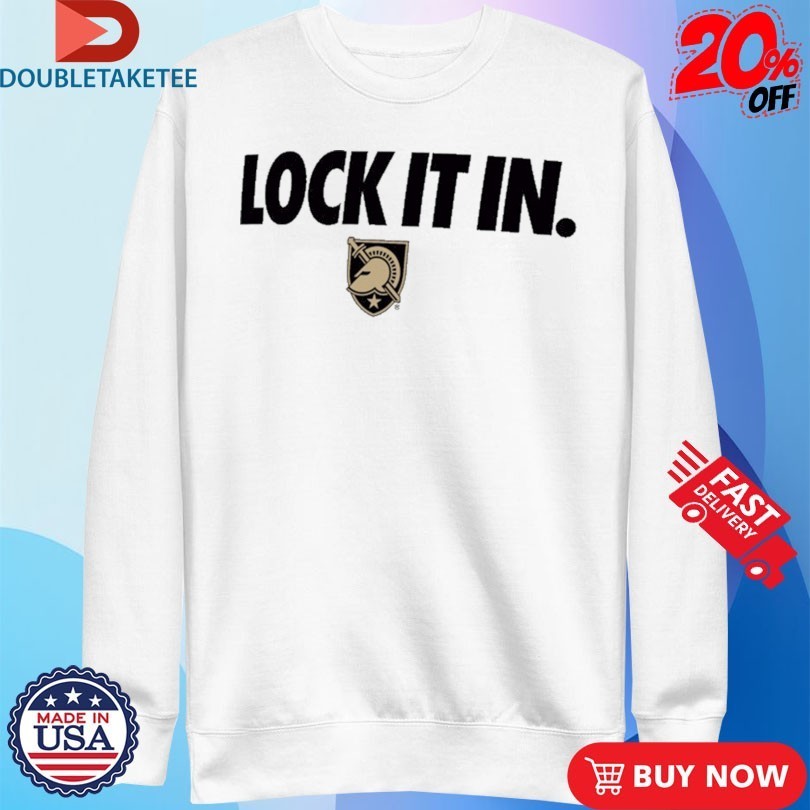 Army Black Knights Lock It In - Adult & Kids T-Shirts, Sweatshirts & Hoodies apparel design preview 3