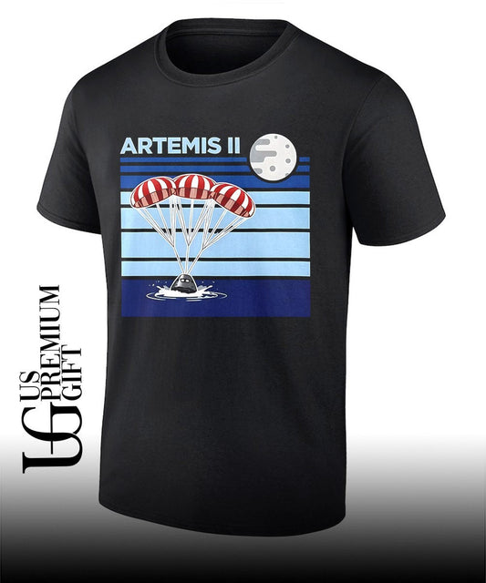 Artemis II Splashdown T-shirt Unisex T-shirt, Sweatshirt, Hoodie, Long Sleeve Tee - T-Shirt, Sweatshirt, Hoodie