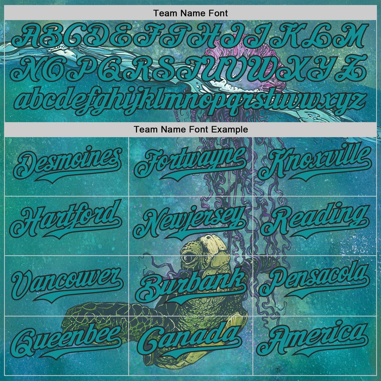 Custom Blue Teal-Black David Lozeau Turtle Buddy And Jelly Authentic Baseball Jersey baseball jersey product view 4