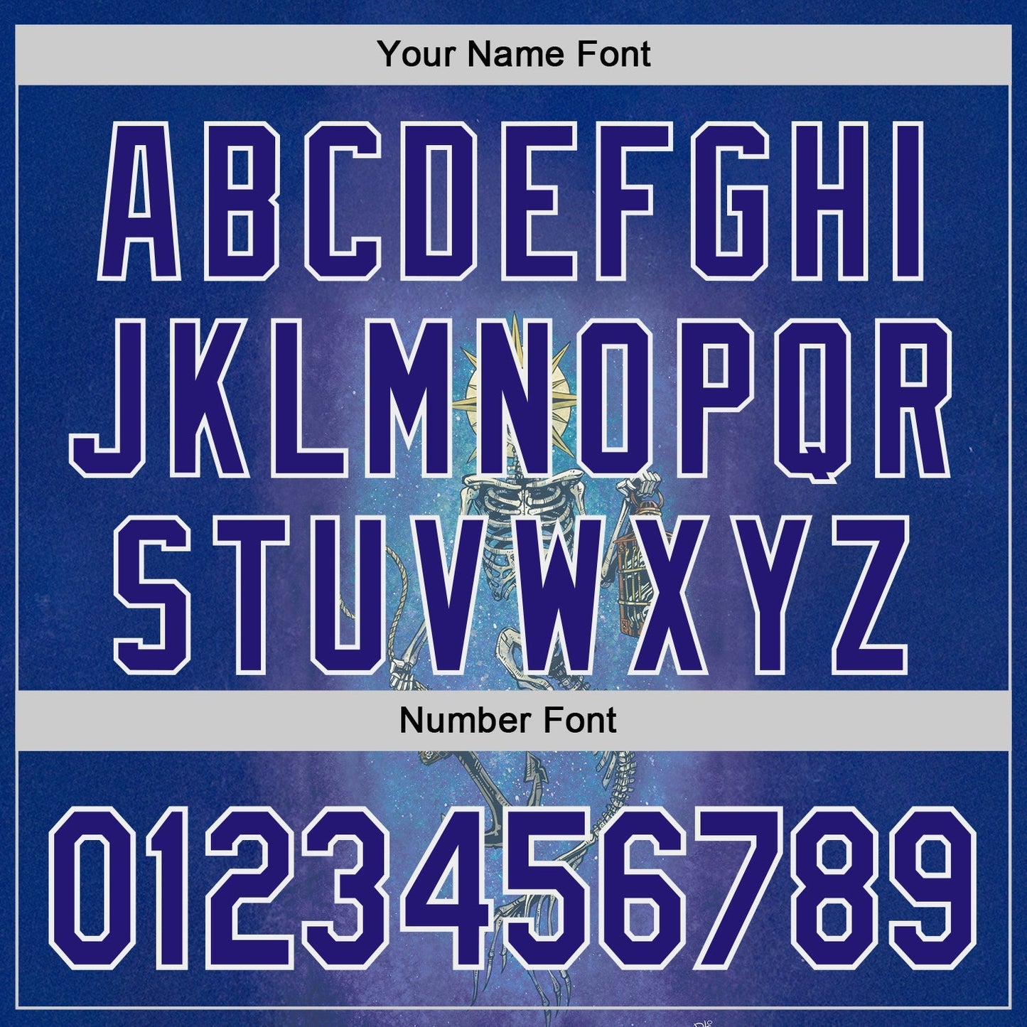 Custom Blue Dark Purple-White David Lozeau Lighting The Way Authentic Baseball Jersey baseball jersey product view 5