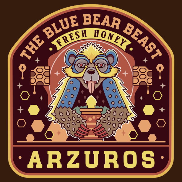 Arzuros Honey Emblem Unisex T-shirt, Sweatshirt, Hoodie, Long Sleeve Tee - T-Shirt, Sweatshirt, Hoodie