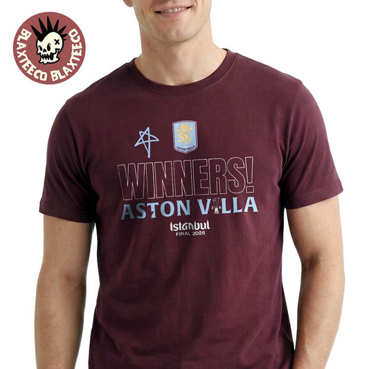Aston Villa UEFA Europa League Istanbul Final 2026 Winners T-Shirt Unisex T-shirt, Sweatshirt, Hoodie, Long Sleeve Tee - T-Shirt, Sweatshirt, Hoodie