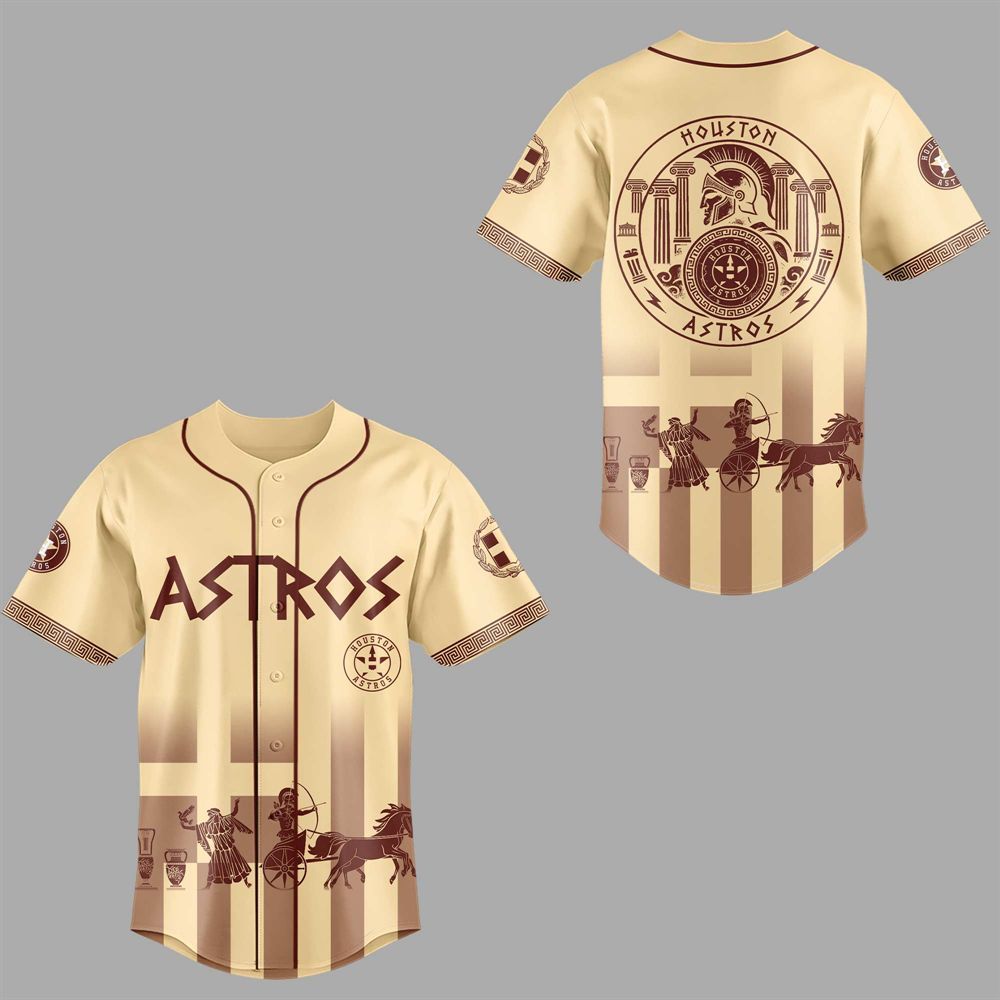 Astros Greek Heritage Night 2025 Jersey baseball jersey product view 1