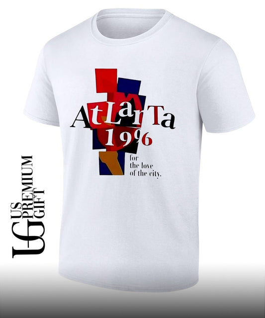 Atlanta 1996 For The Love Of The City shirt Unisex T-shirt, Sweatshirt, Hoodie, Long Sleeve Tee - T-Shirt, Sweatshirt, Hoodie