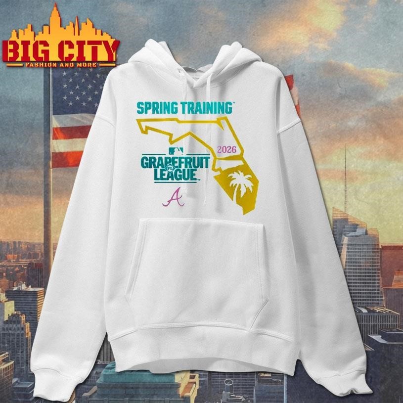Atlanta Braves 2026 Spring Training Cactus League - Adult & Kids T-Shirts, Sweatshirts & Hoodies apparel design preview 2