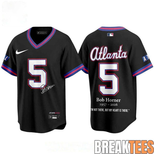 Atlanta Braves Bob Horner Forever Baseball Jersey Unisex T-shirt, Sweatshirt, Hoodie, Long Sleeve Tee - T-Shirt, Sweatshirt, Hoodie