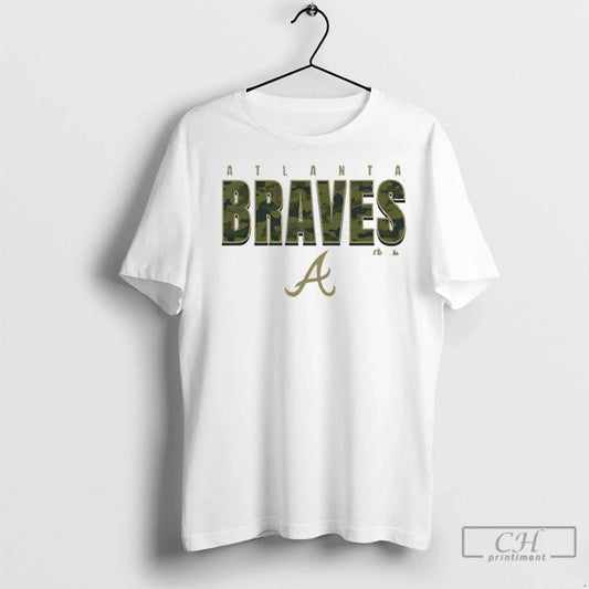 Atlanta Braves Camo Mlb Postseason 2025 T Shirts Unisex T-shirt, Sweatshirt, Hoodie, Long Sleeve Tee - T-Shirt, Sweatshirt, Hoodie