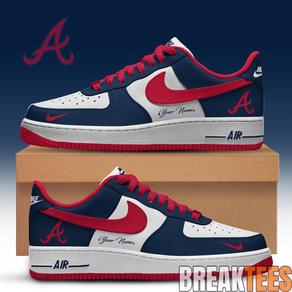 Atlanta Braves Special Edition Air Force 1 Low Custom For Fans Unisex T-shirt, Sweatshirt, Hoodie, Long Sleeve Tee - T-Shirt, Sweatshirt, Hoodie