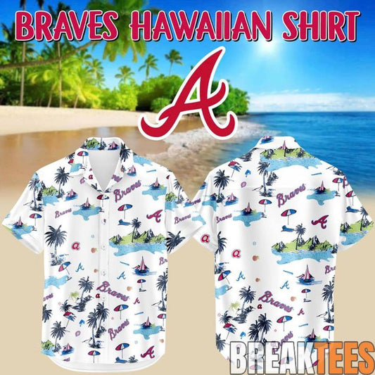 Atlanta Braves Special New 2026 Hawaiian Shirt Unisex T-shirt, Sweatshirt, Hoodie, Long Sleeve Tee - T-Shirt, Sweatshirt, Hoodie