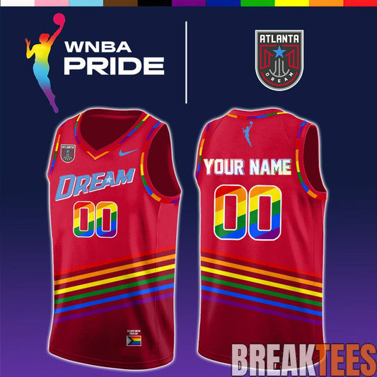 Atlanta Dream 2026 WNBA x Pride Day Limited Edition Jersey Unisex T-shirt, Sweatshirt, Hoodie, Long Sleeve Tee - T-Shirt, Sweatshirt, Hoodie