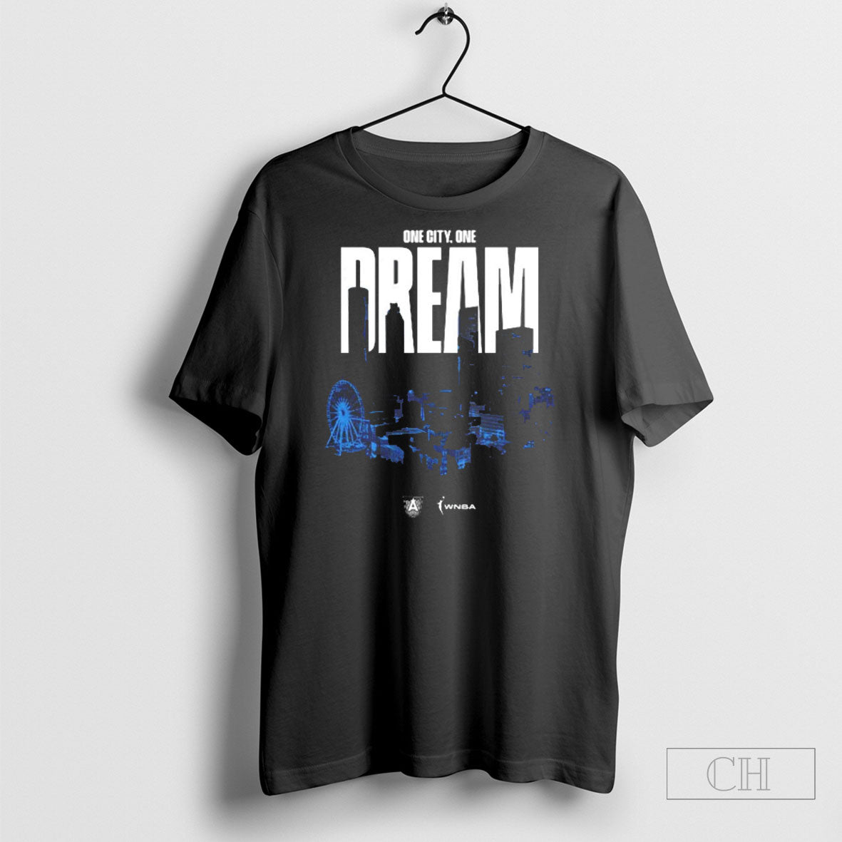 Atlanta Dream Wnba Skyline Graphic Shirt Tee Unisex T-shirt, Sweatshirt, Hoodie, Long Sleeve Tee - T-Shirt, Sweatshirt, Hoodie