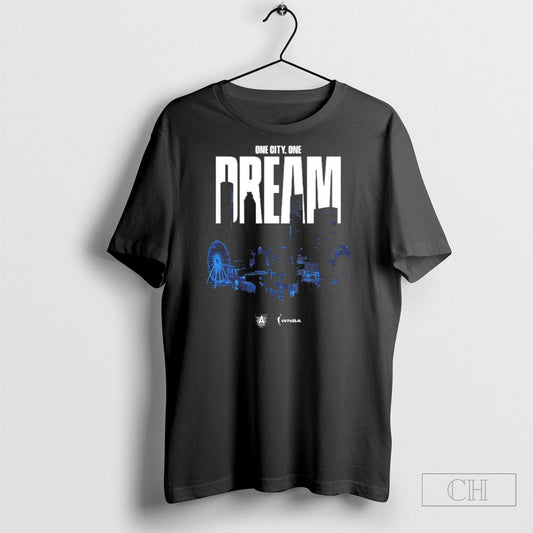 Atlanta Dream Wnba Skyline Graphic Shirt Tee Unisex T-shirt, Sweatshirt, Hoodie, Long Sleeve Tee - T-Shirt, Sweatshirt, Hoodie