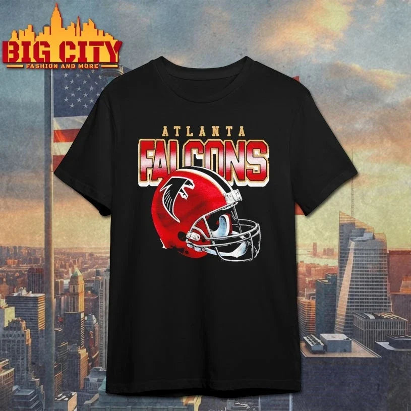 Atlanta Falcons Gradient Helmet Shirt Unisex T-shirt, Sweatshirt, Hoodie, Long Sleeve Tee - T-Shirt, Sweatshirt, Hoodie