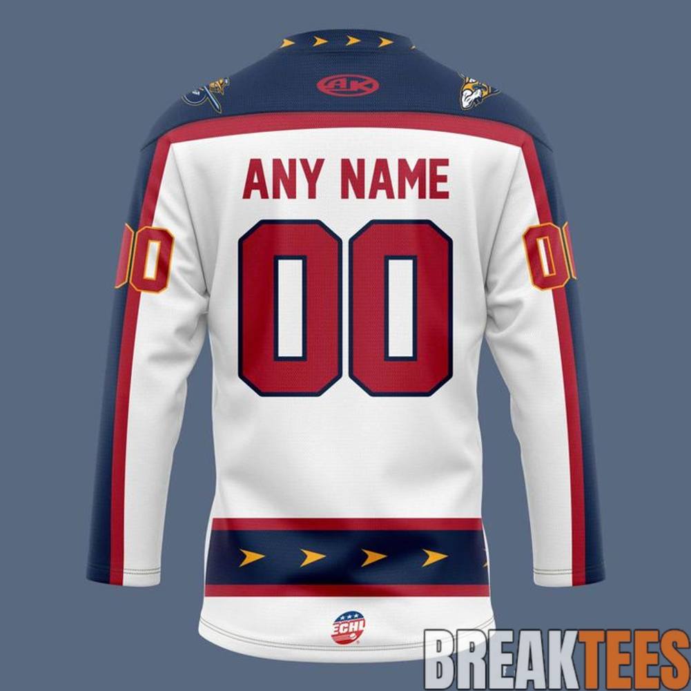 Atlanta Gladiators x Atlanta Thrashers Hockey Jersey hockey jersey product view 3