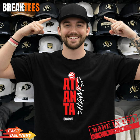 Atlanta Hawks basketball 2026 NBA Playoff logo T-Shirt Unisex T-shirt, Sweatshirt, Hoodie, Long Sleeve Tee - T-Shirt, Sweatshirt, Hoodie